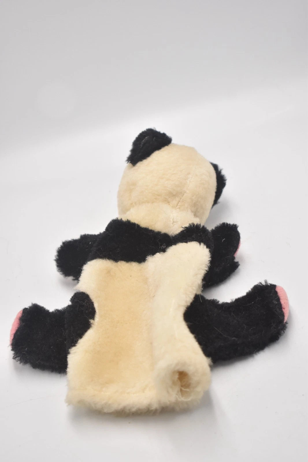 Vintage 1950s Mohair Panda Bear Hand Puppet Sooty Soo Style Collectable 24cm