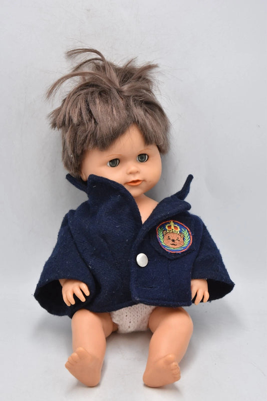 Vintage 1970s Cicciobello Anatomically Correct Boy Doll – 36cm