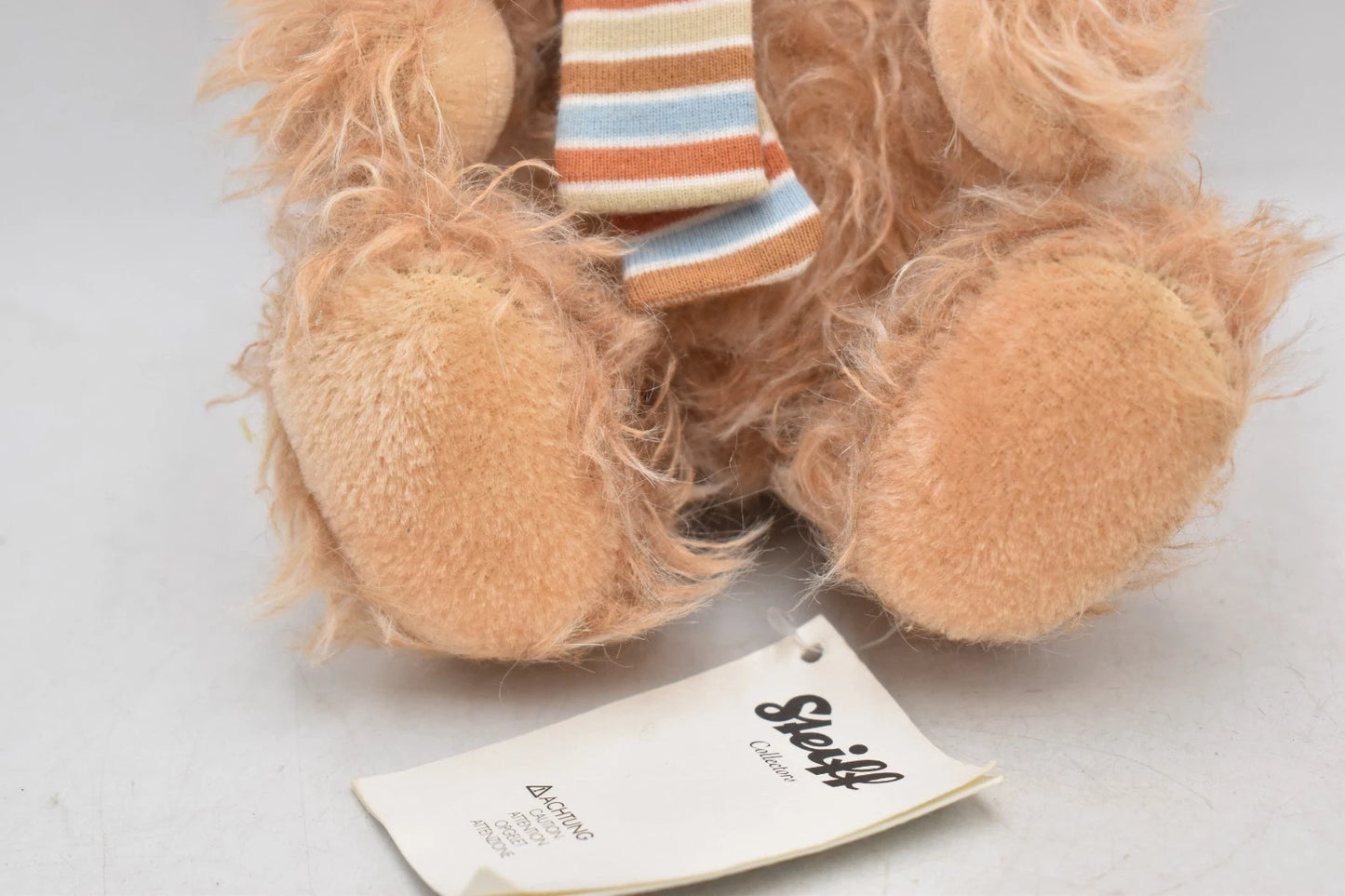 Steiff Nills Teddy Bear 026829 Retired Mohair Fully Jointed 26cm Tagged