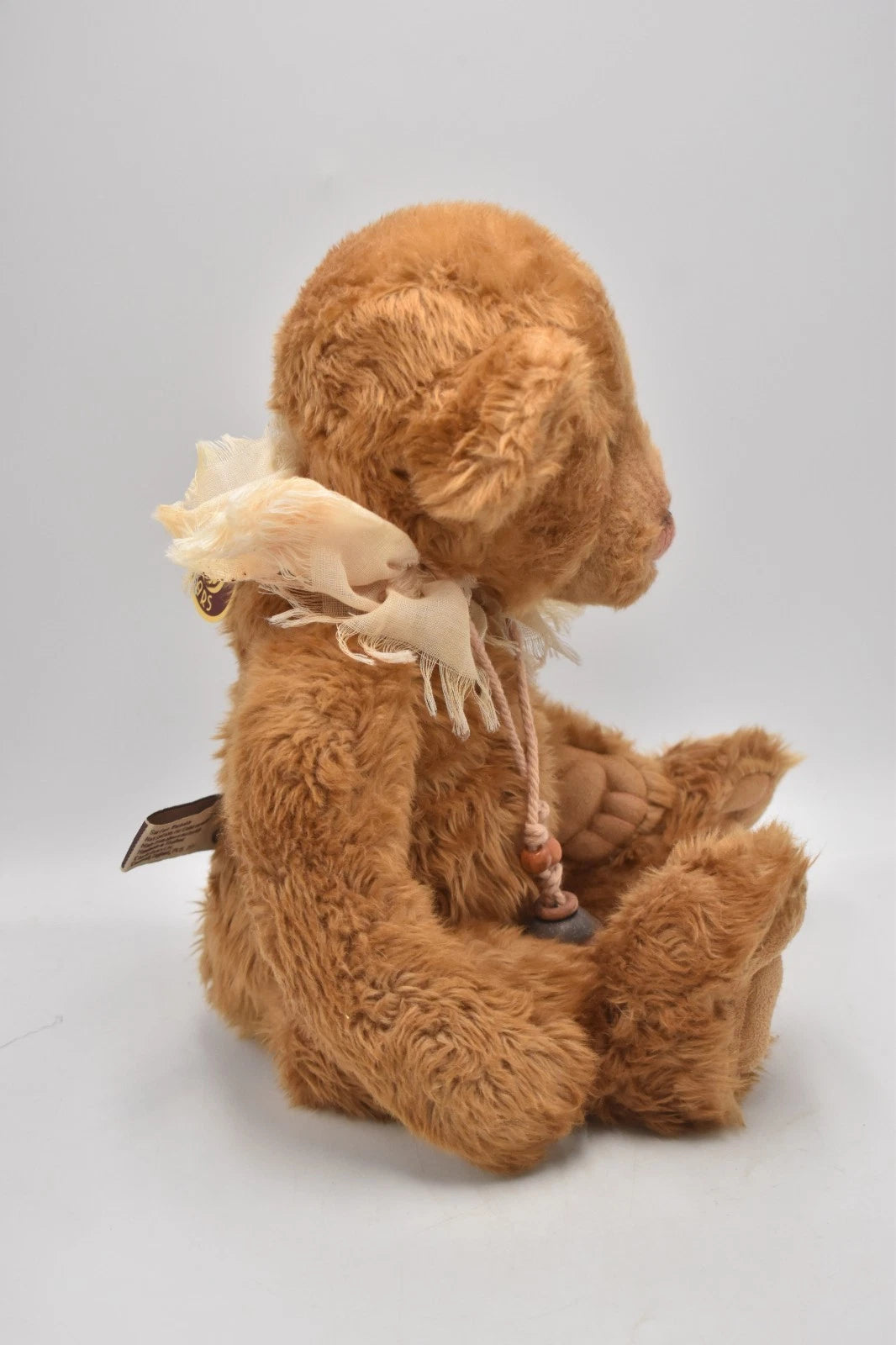 Charlie Bears Tink Teddy Bear Retired Isabelle Lee Designed Fully Jointed Tagged