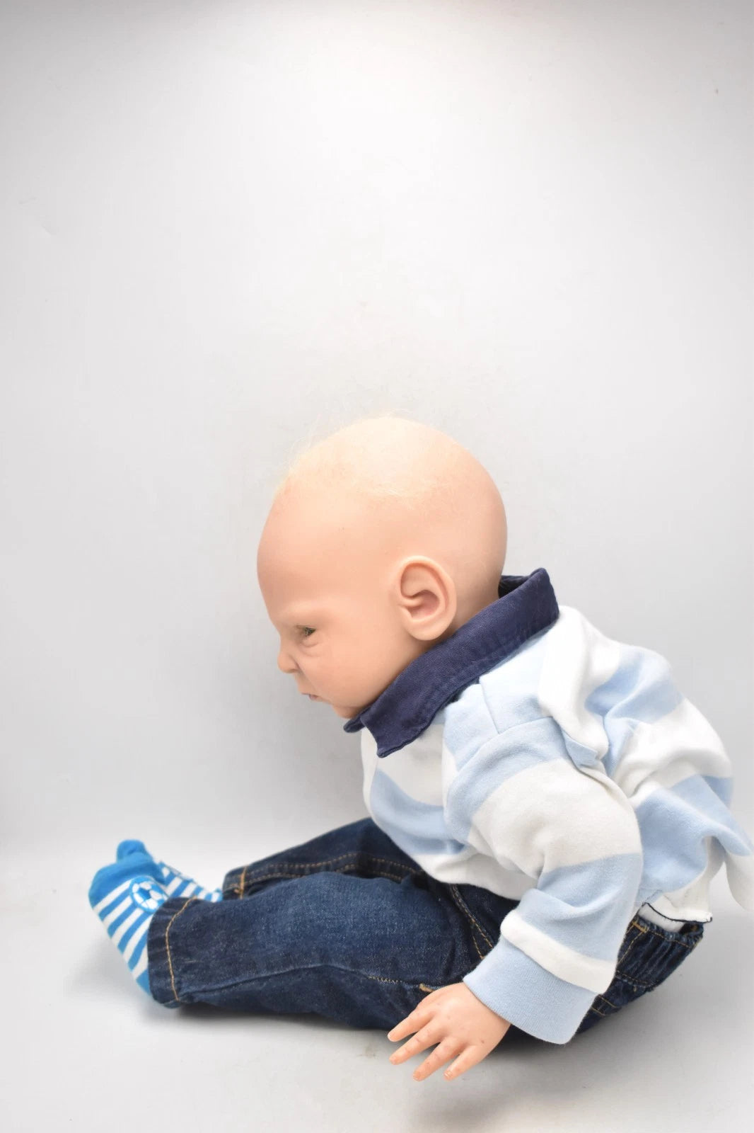 Joanna Gomes Reborn Baby Boy Doll – 55cm Lifelike Realistic Baby, Vinyl Limbs