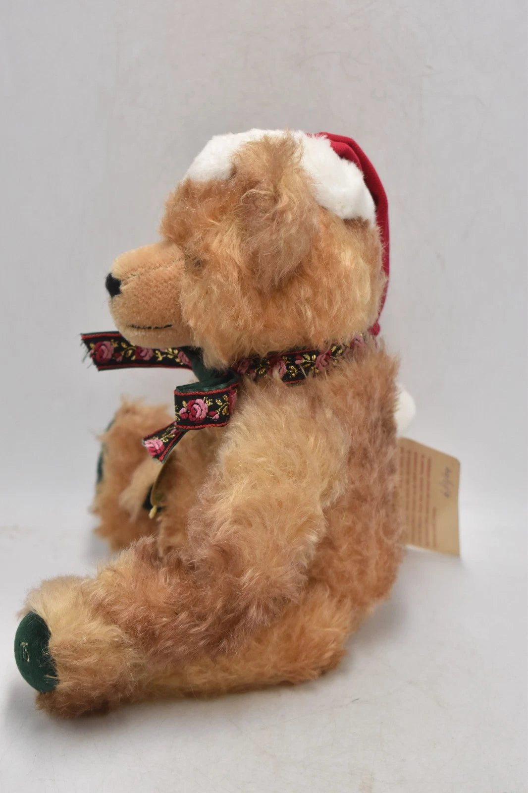 Hermann Teddy Jolly Jingle Santa Limited Edition Mohair Bear 30cm