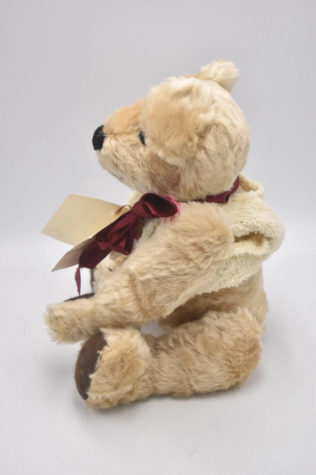 Vintage Artist Mohair Teddy Bear William Sue Quinn OOAK One of a Kind Tagged