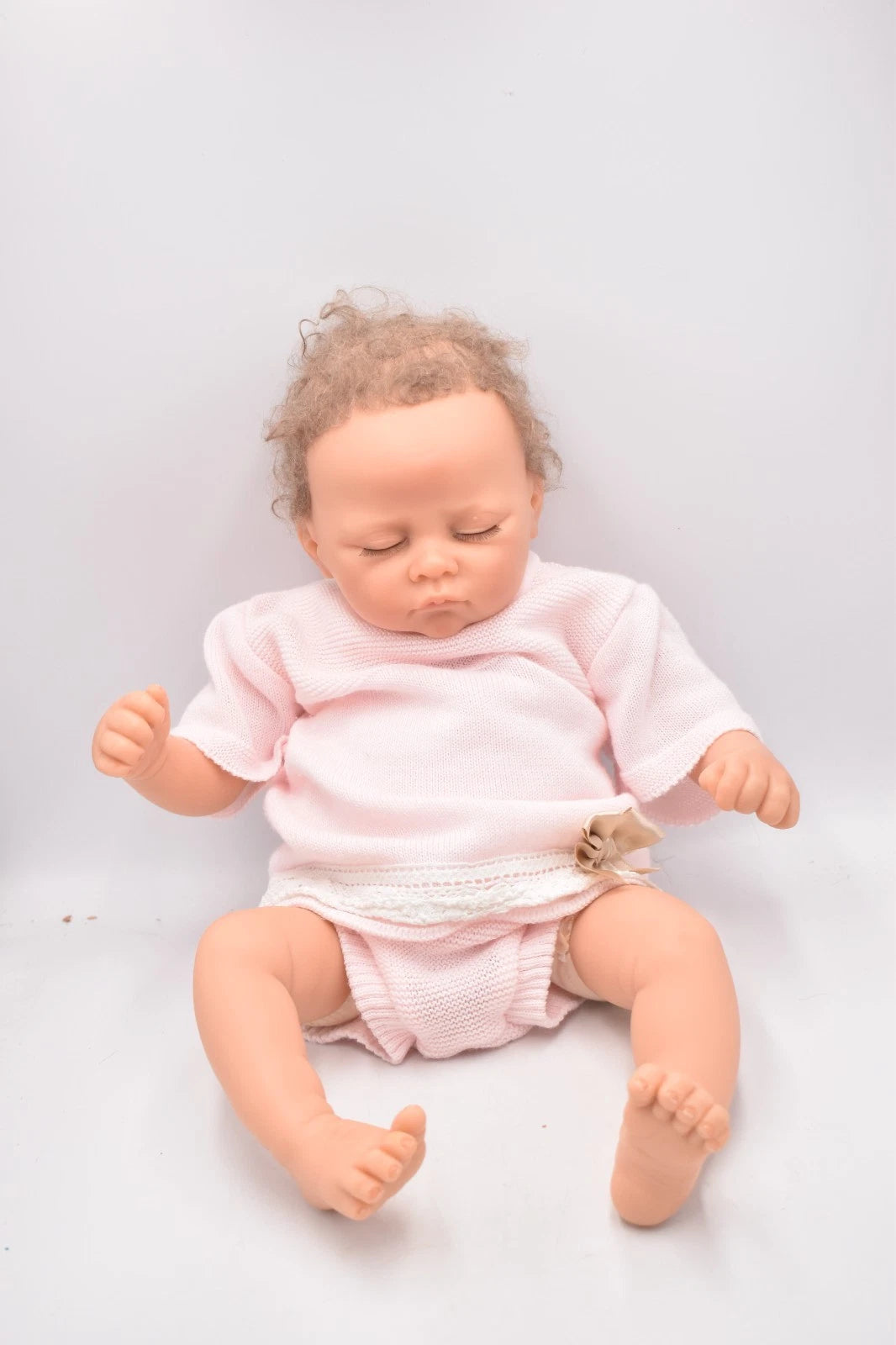 Ashton Drake So Truly Real Linda Murray Vinyl Baby Doll Brown Hair 46cm