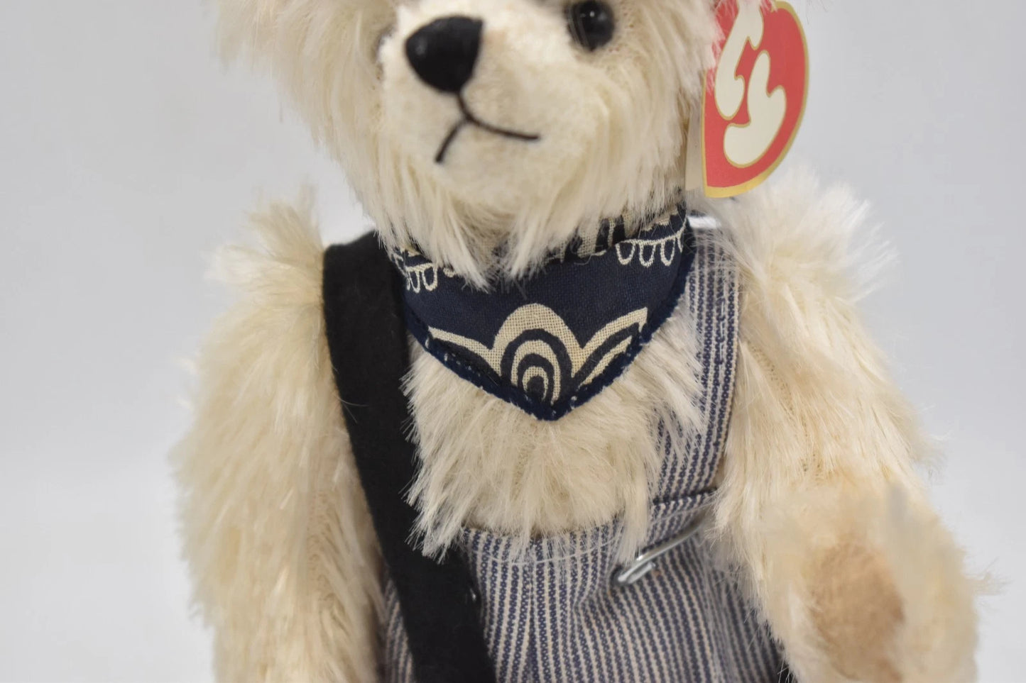 TY Attic Treasures Collection Caboose Bear plush "On the Right Track" 22cm 2000