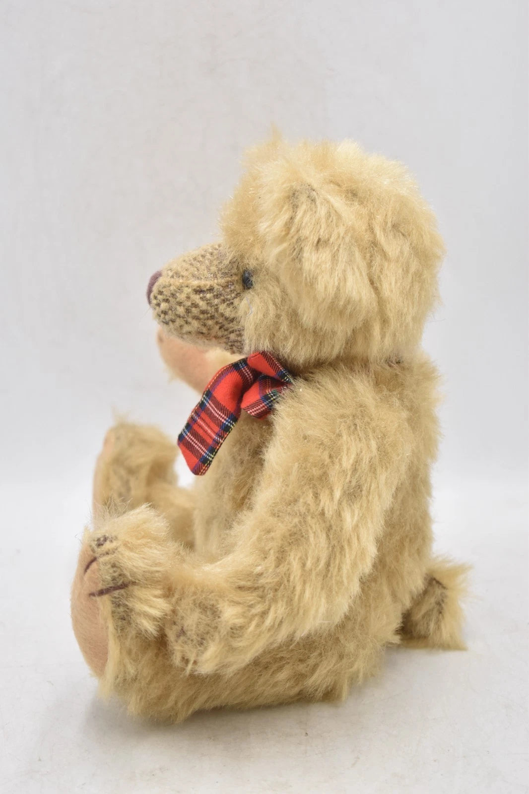 Russ Berrie For Past Times Teddy Bear – Fully Jointed Collectable Plush Soft Toy