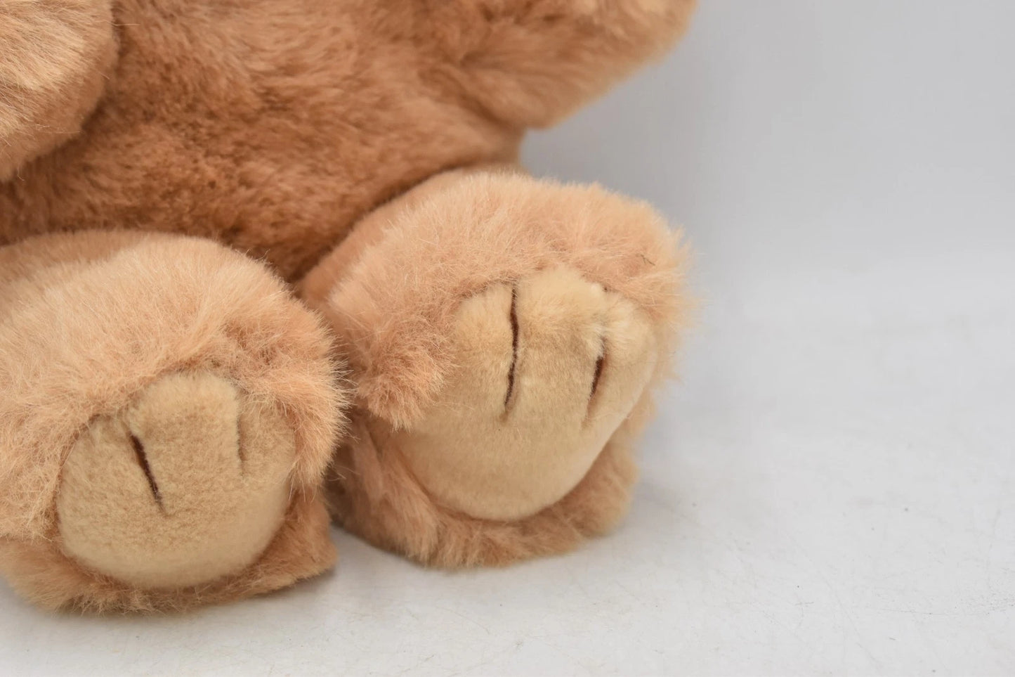 1990s Berwick Toys Ltd Oatmeal Plush Teddy Bear Soft Toy 24cm