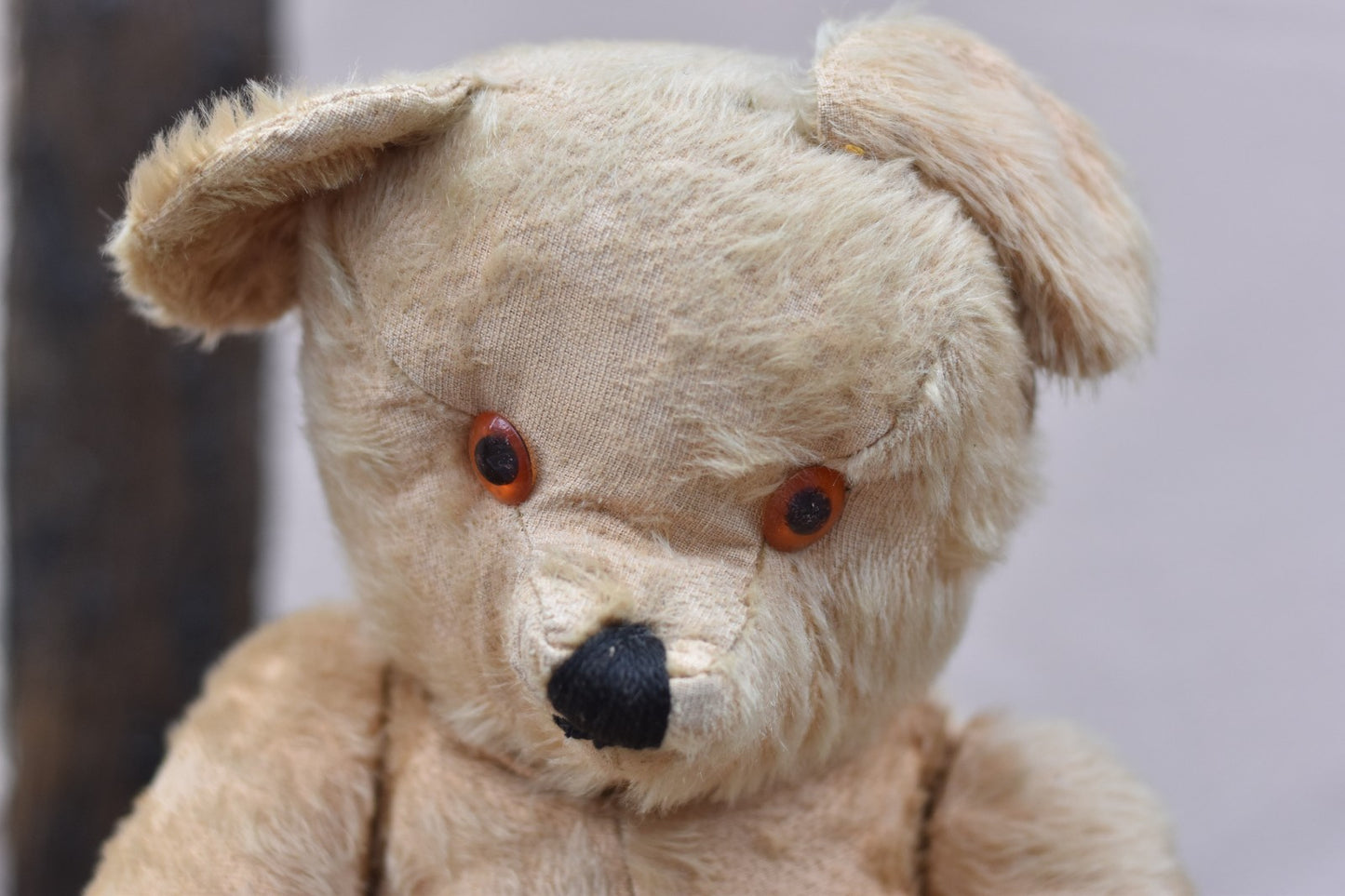 Vintage 1950s Chad Valley Mohair Teddy Bear Large 60cm