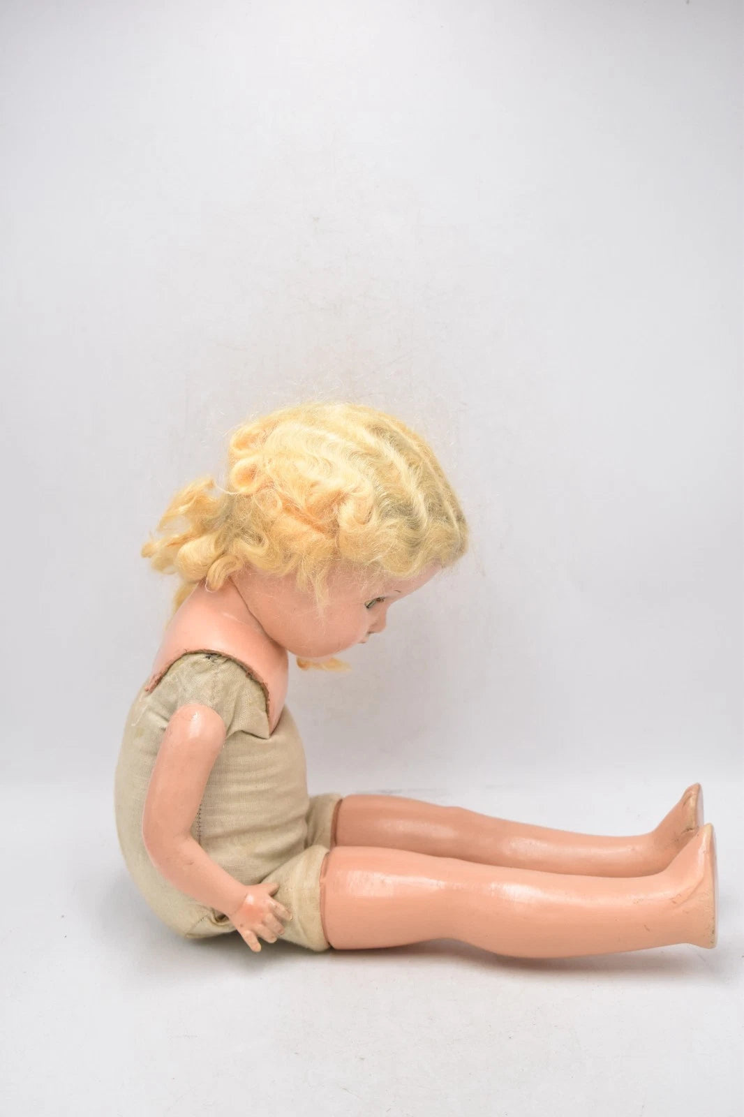 Vintage 1940s Reliable Dolls Canada – Sleepy Eyed Blinking Doll, 50cm