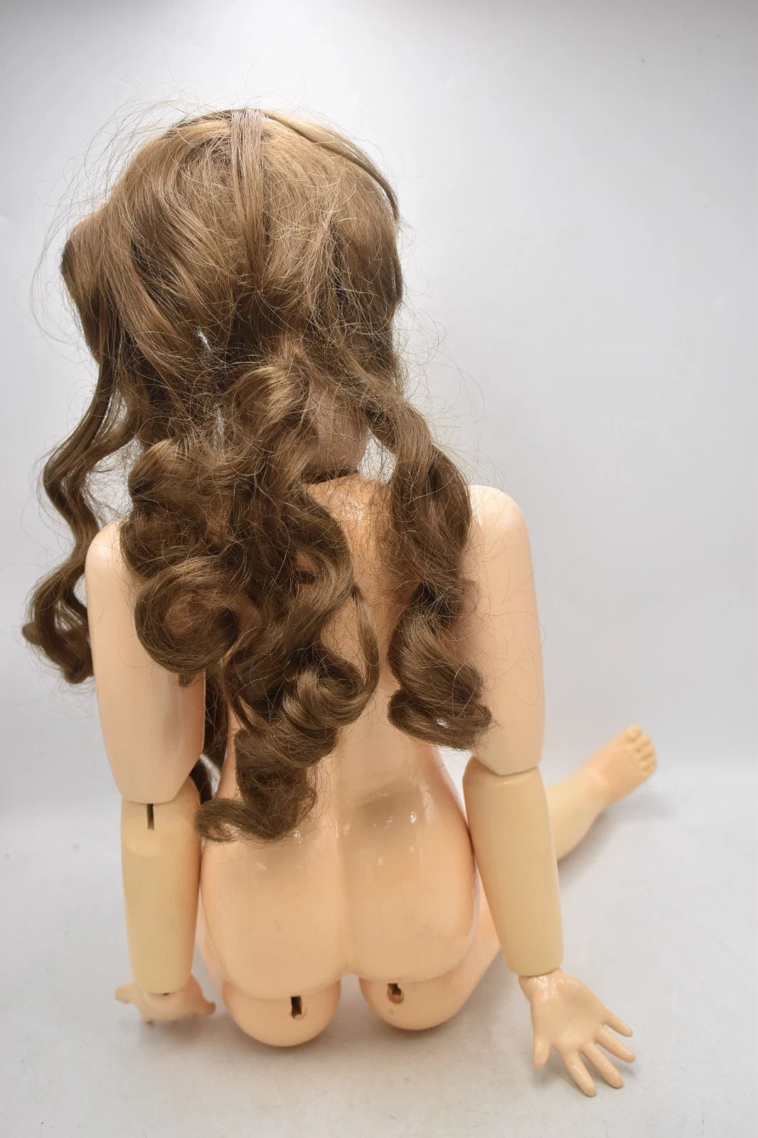 Vintage Reproduction French Andre Thuillier A.14.T Bisque Head Doll Seeley Body