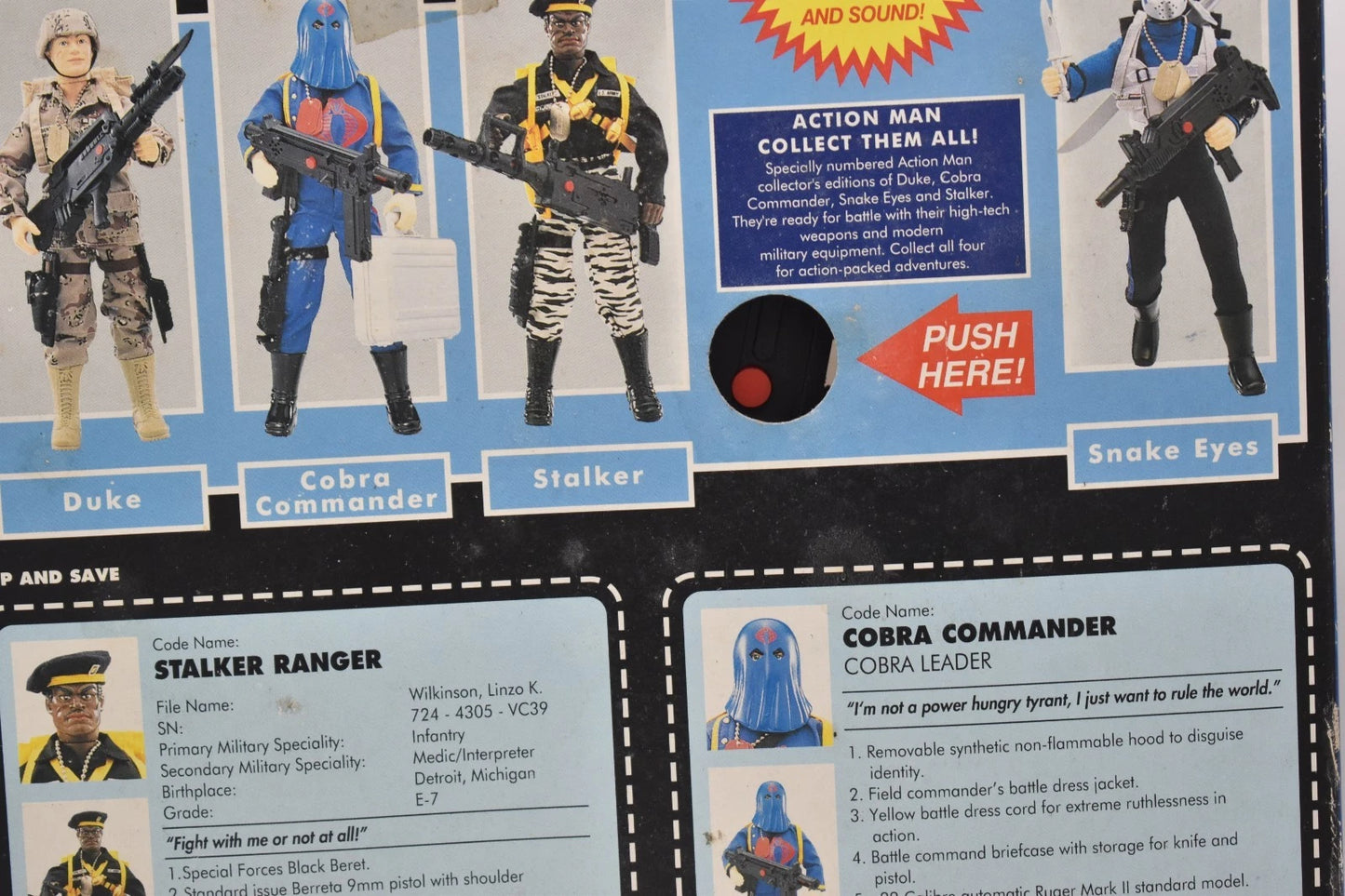 Action Man Stalker Ranger 12” Action Figure – G.I. Joe Inspired – Boxed