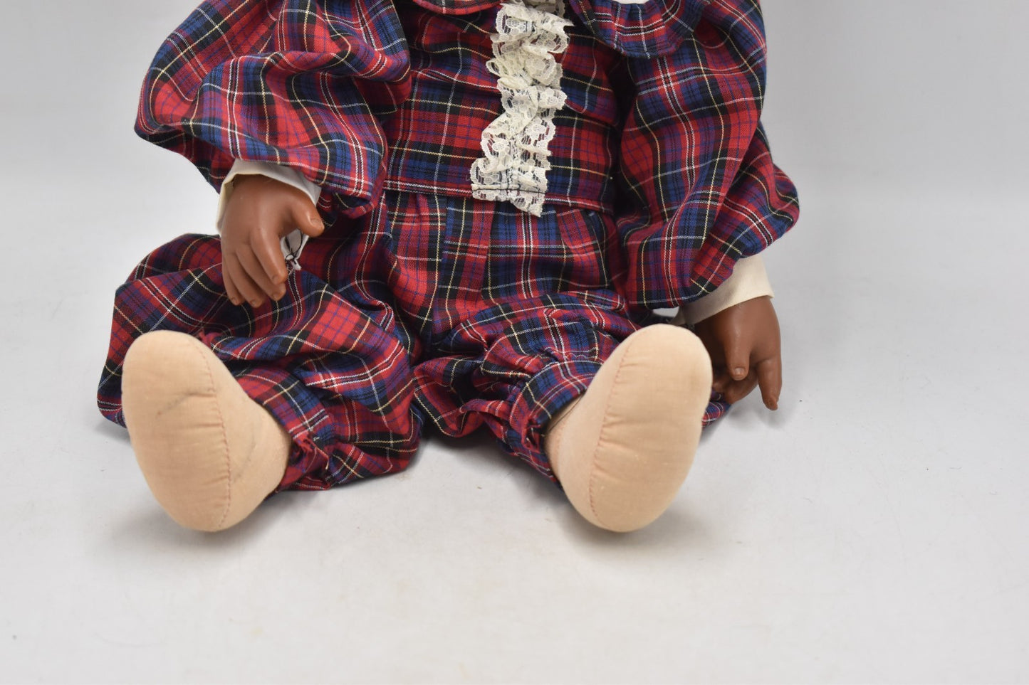 Vintage 1969 Shindana African American Baby Doll 40cm With Original Clothes