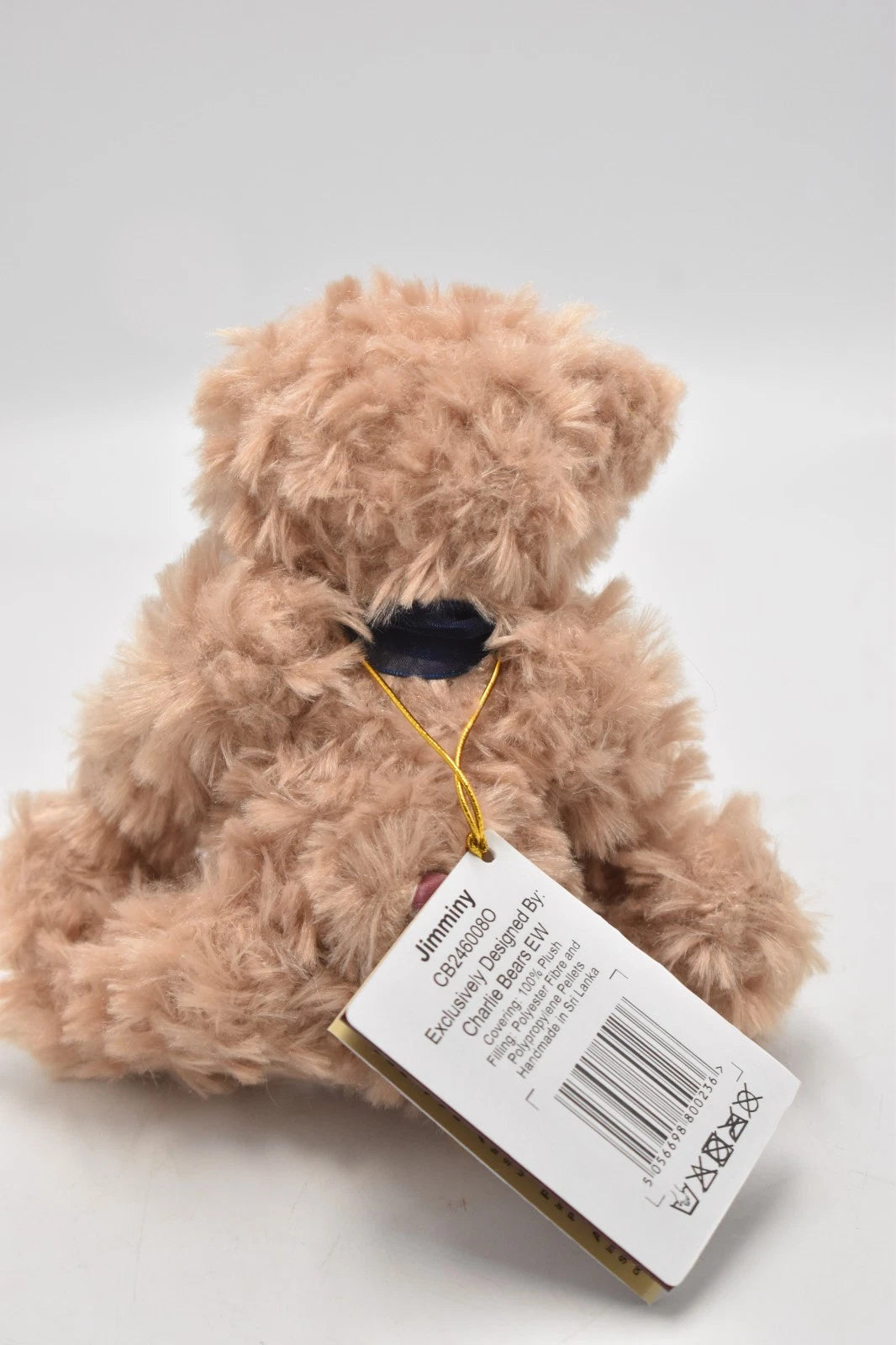 Charlie Bears Jimminy Teddy Bear Retired Tagged Fully Jointed 18cm Collectable