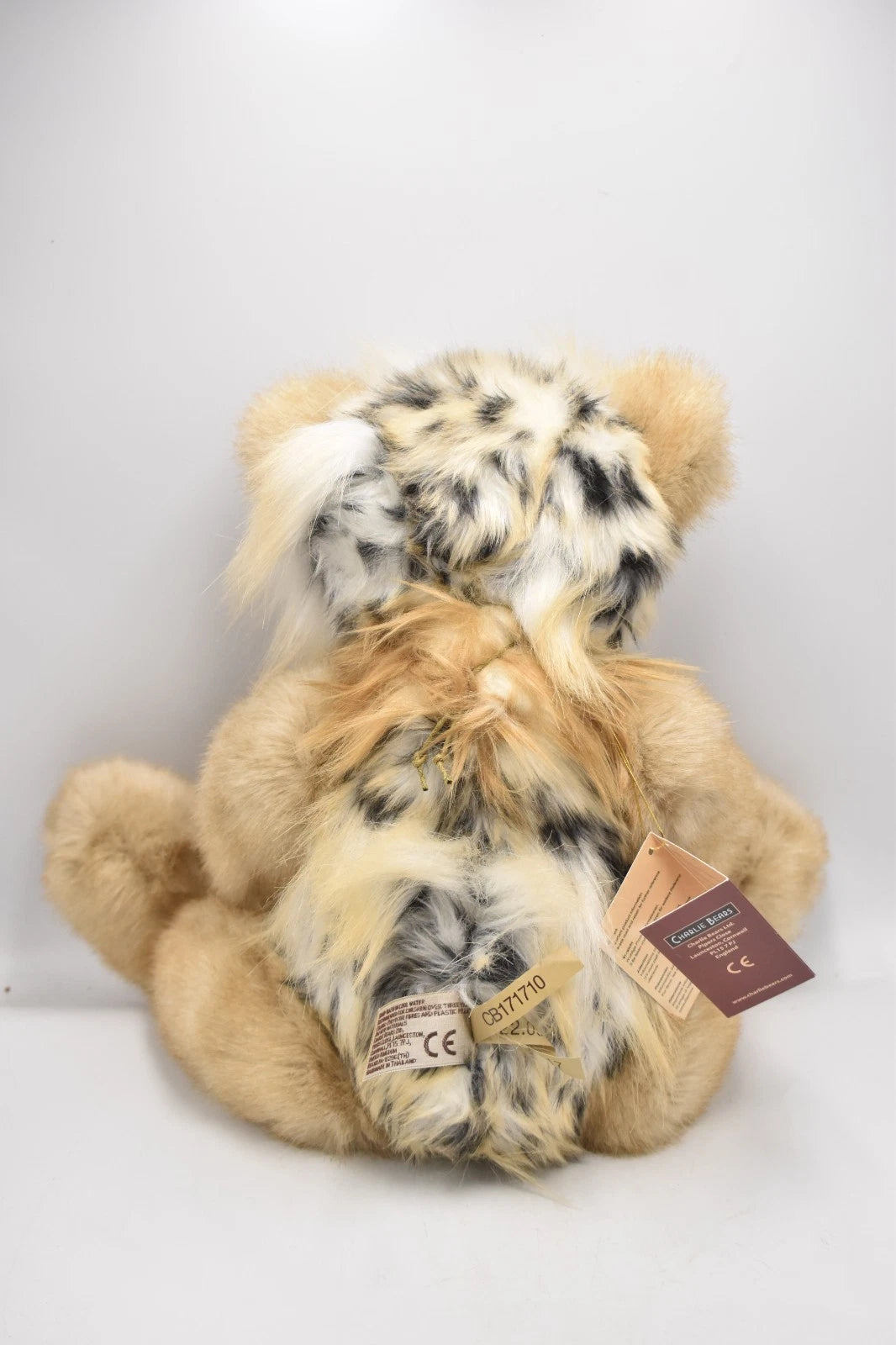 Charlie Bears Atiqah Teddy Bear Isabelle Lee Retired Tagged Jointed Collectable