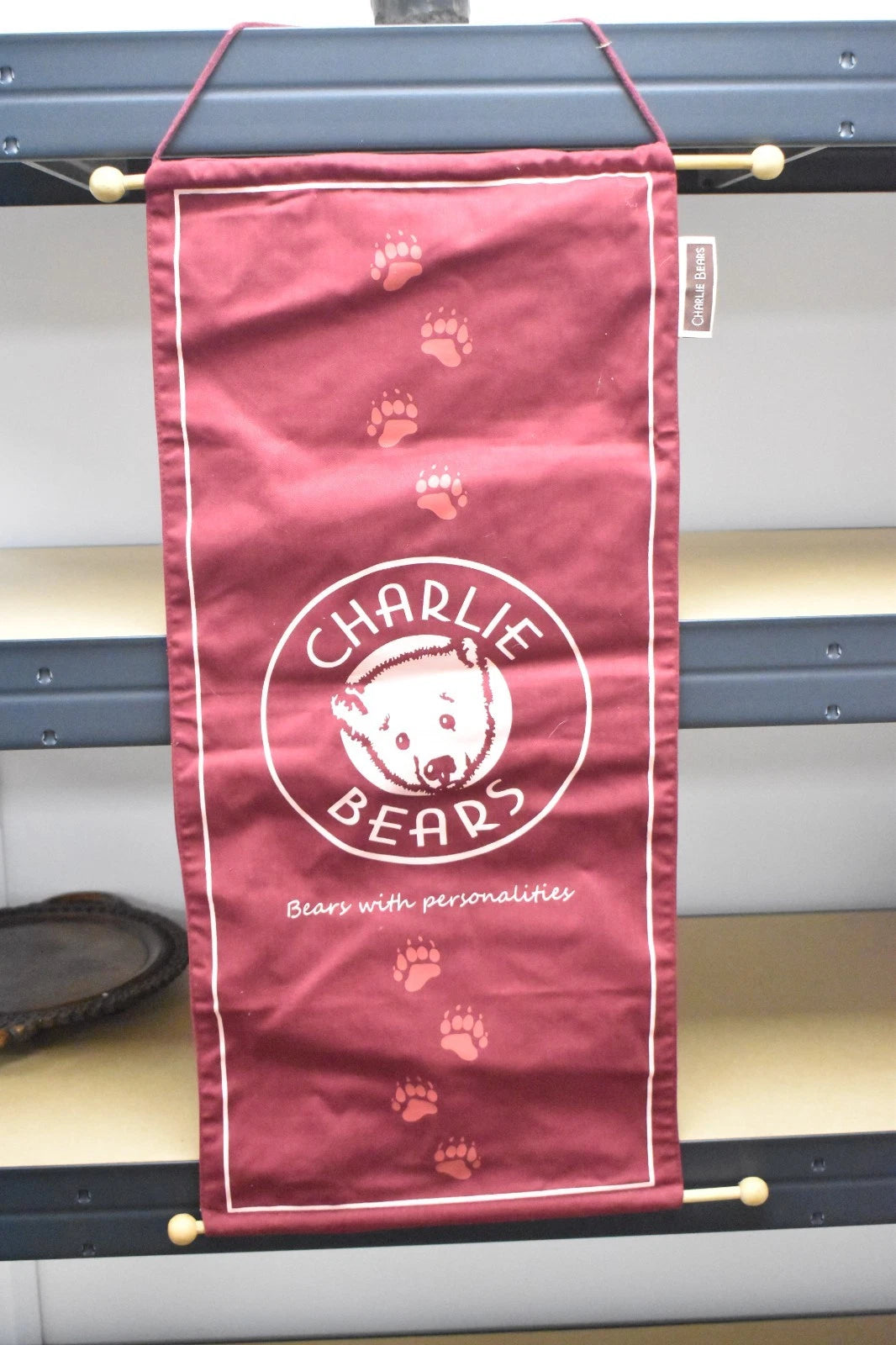 Charlie Bears Shop Banner Collectable Display Sign Soft Toy Branding