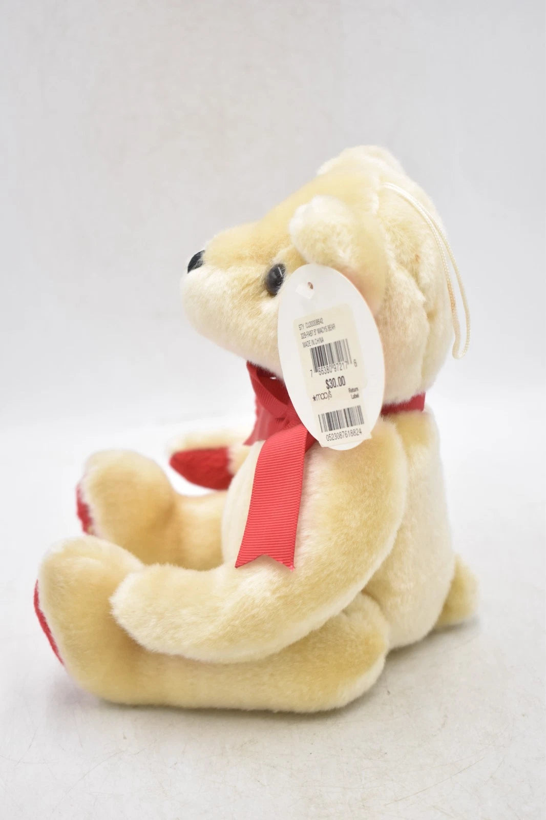 Macy’s Holiday Lane Teddy Bear 2013 Plush Christmas Bear Tagged Retired