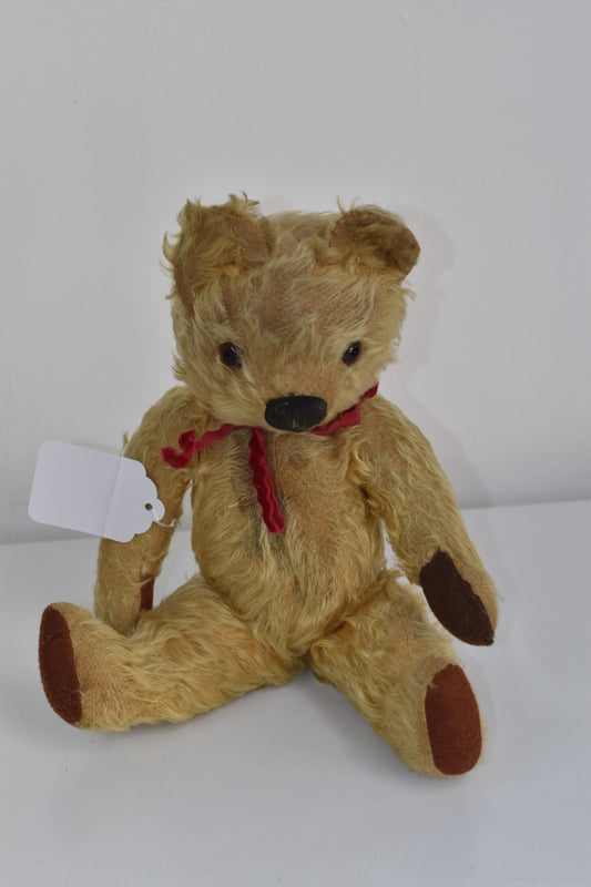 Vintage 1940s Chad Valley English Mohair Teddy Bear 36cm