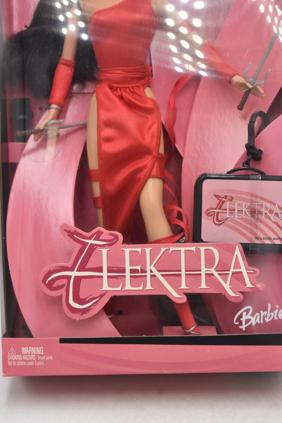 Barbie Collectors Elektra Doll – Marvel Comics Series (2005) NRFB