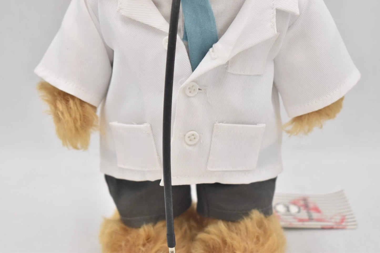 Steiff The Good Doctor Teddy Bear 690723 Mohair Tagged