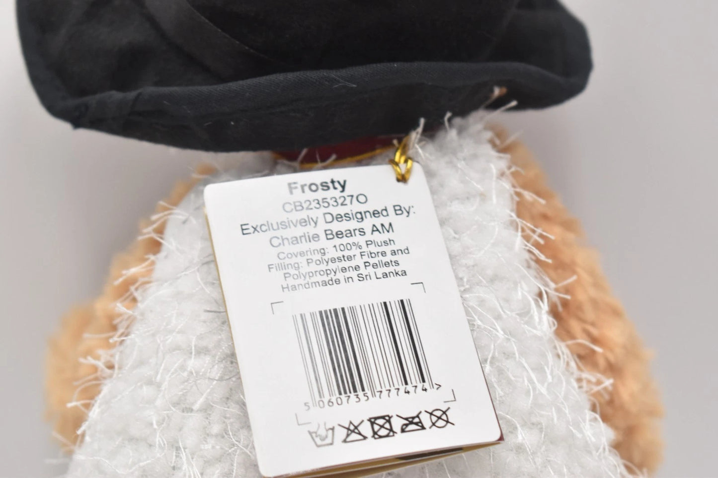 Charlie Bears Frosty Teddy Bear Retired Tagged Collectable