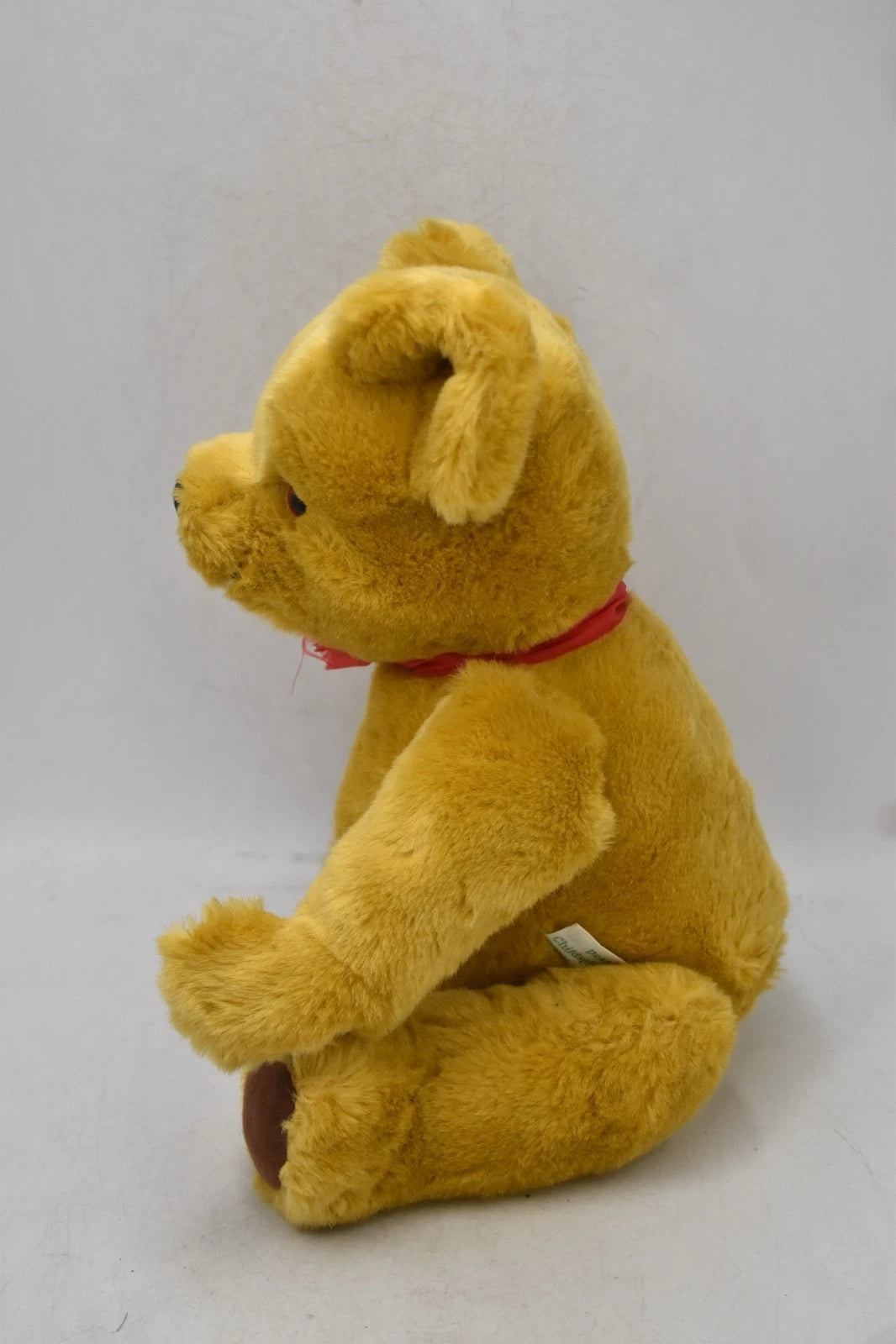 Vintage 1980s Deans Rag Book Co Teddy Bear Fully Jointed Moulded Nose 38cm