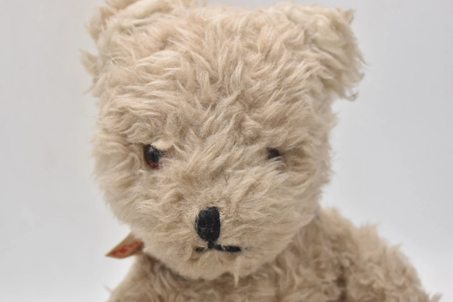 Vintage 1970s Sint Niklaas Belgian Musical Teddy Bear Fully Jointed