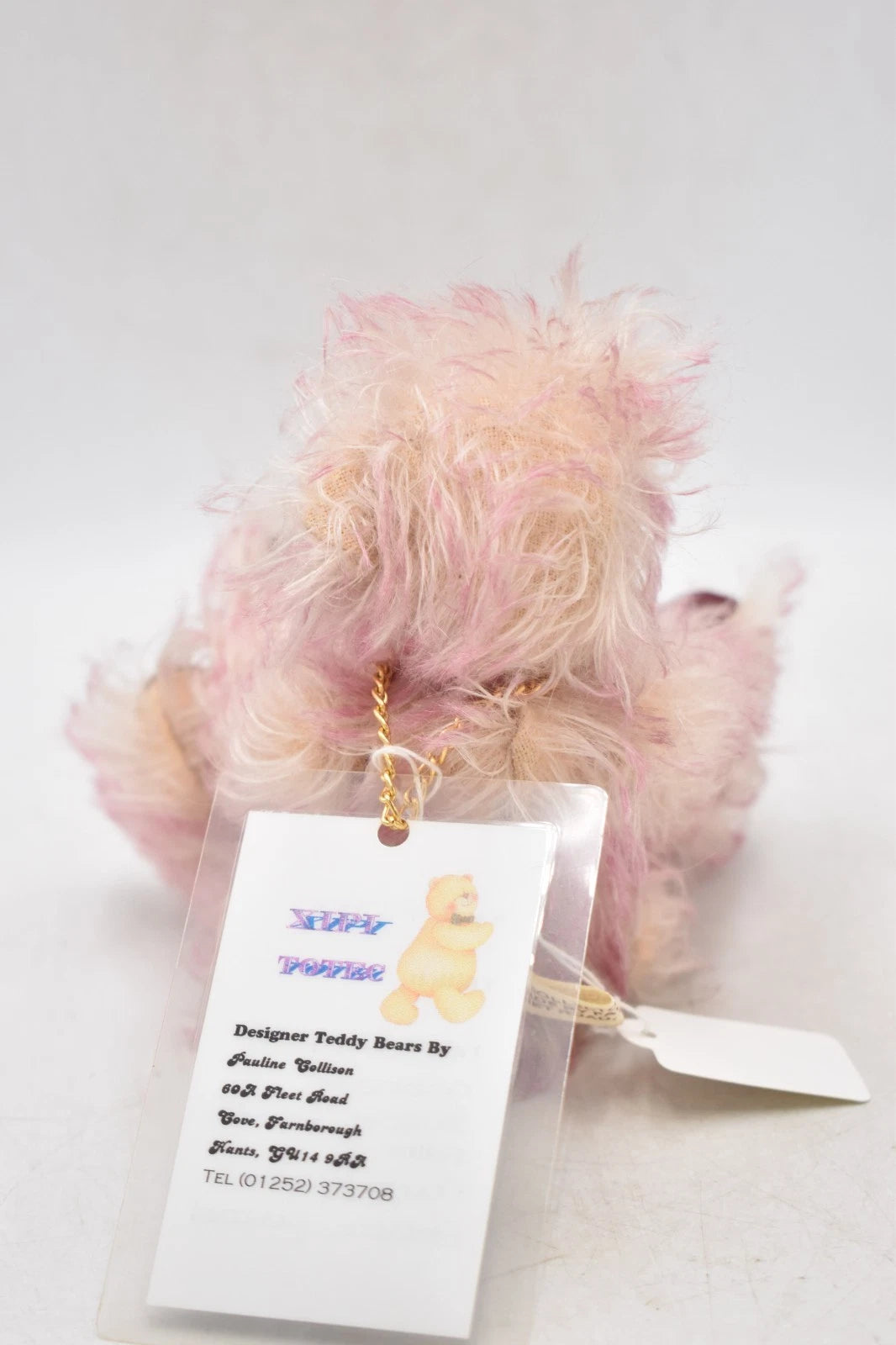 Artist Teddy Bear Ruby by Pauline Collison Xipi Totec 18cm OOAK Mohair