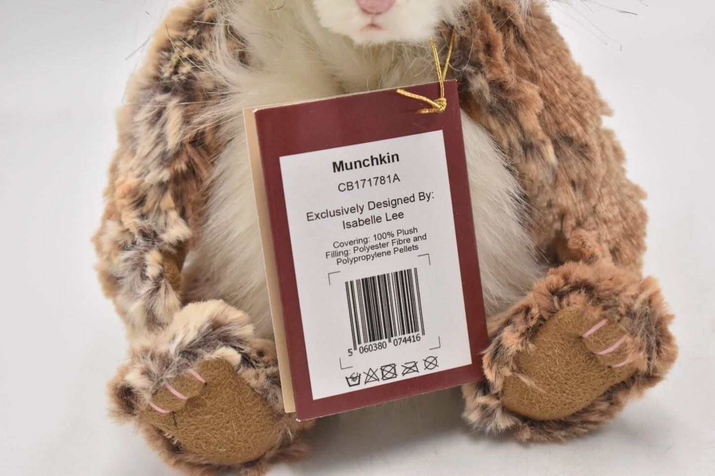 Charlie Bears Munchkin Teddy Bear Retired Tagged Isabelle Lee Collectable