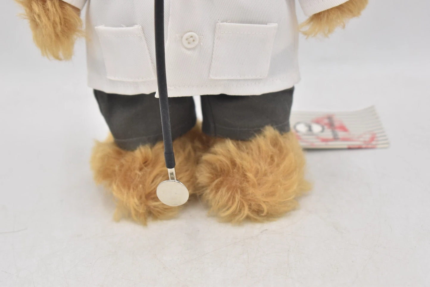Steiff The Good Doctor Teddy Bear 690723 Mohair Tagged