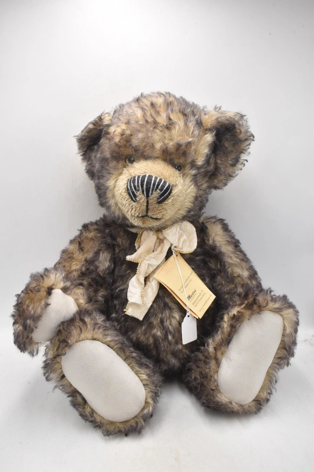 Martin Teddy Bears Johannes Limited Edition 20/999 Mohair Fully Jointed 45cm Tag