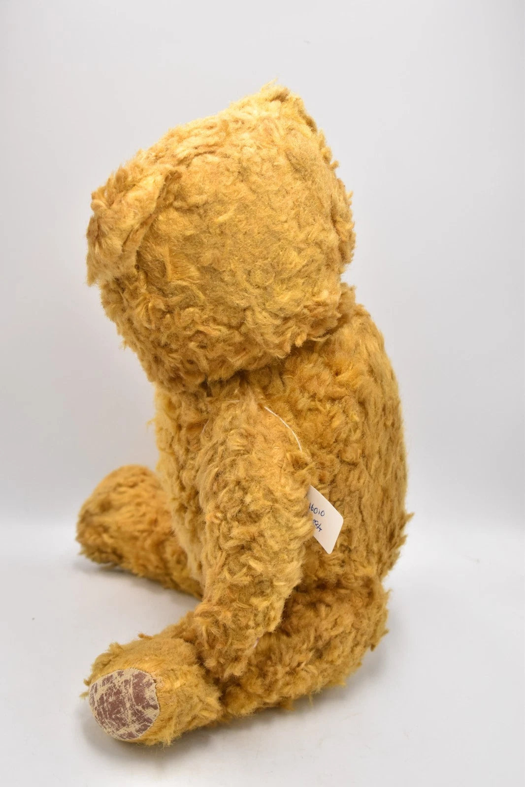 Vintage 1950s European Silk Plush Teddy Bear Fully Jointed 48cm Collectable