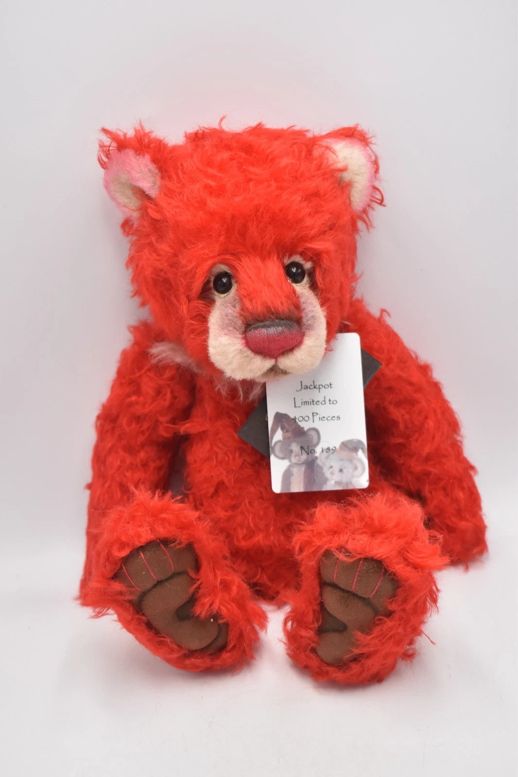 Charlie Bears Jackpot Isabelle Collection Teddy Bear Limited Edition Retired