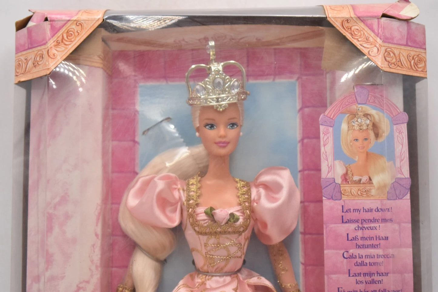 Vintage Mattel Barbie Rapunzel Princess Doll – 1997 NRFB