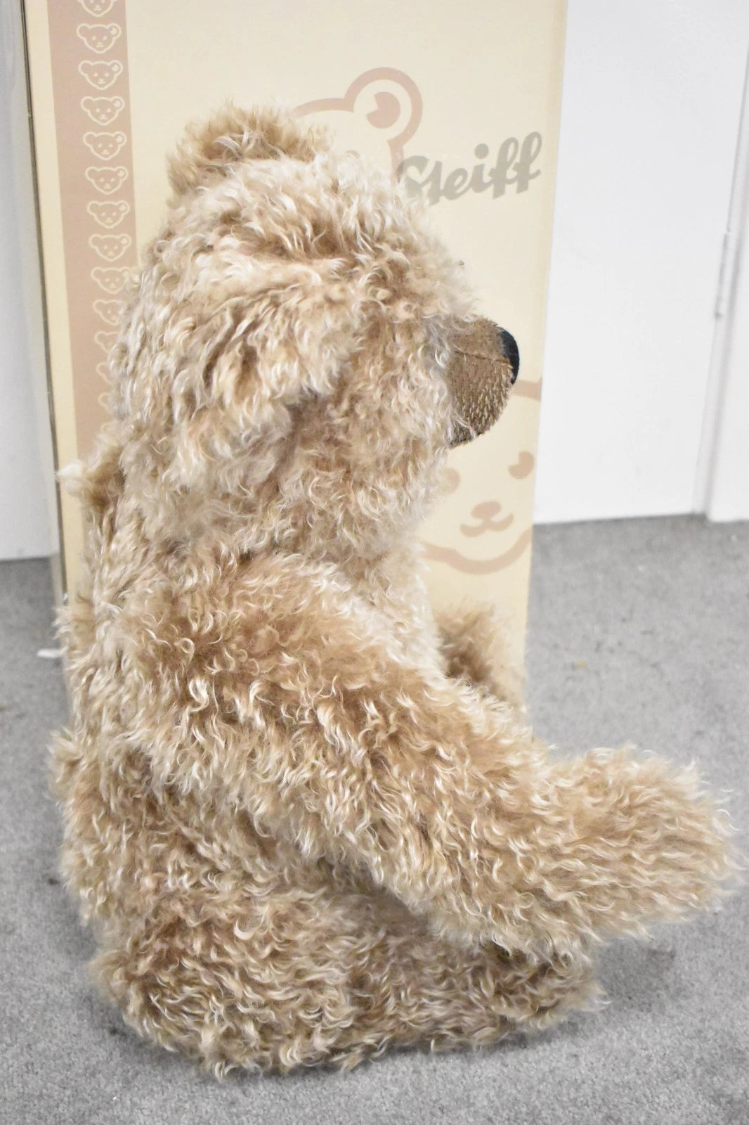 Steiff Large 036507 Grizzly Ted Caramel Tipped Teddy Bear – Limited Edition 60cm