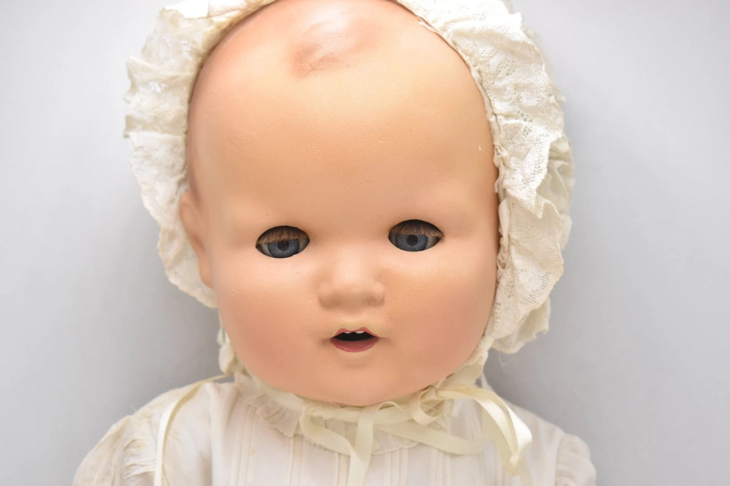 Antique Armand Marseille 518 Large Bisque Head Doll 64cm Sleep Eyes Blinking