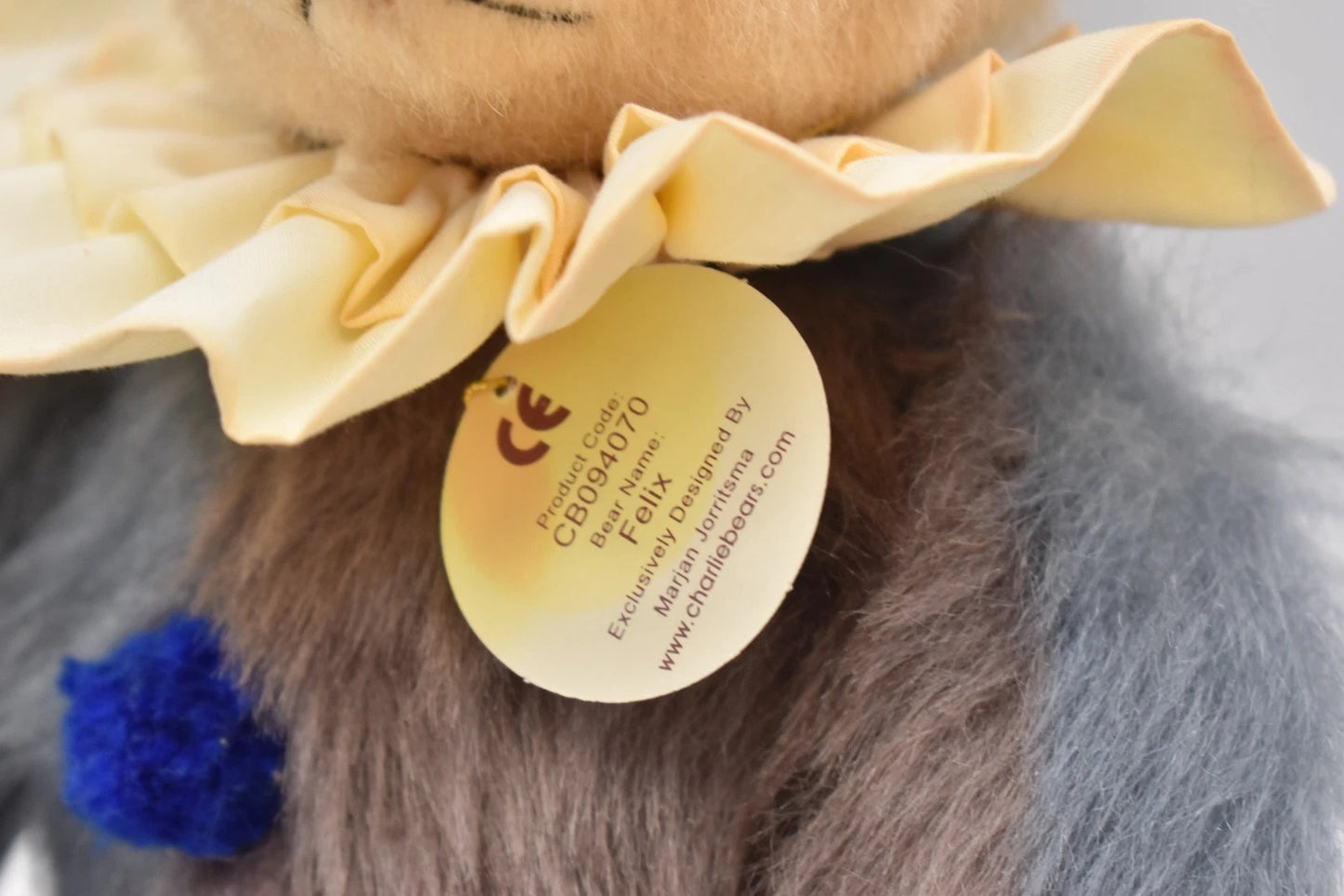 Charlie Bears Felix Teddy Bear Marjan Jorritsma Designed Tagged