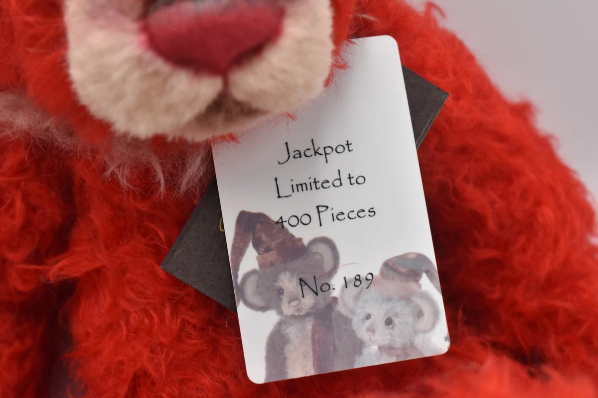 Charlie Bears Jackpot Isabelle Collection Teddy Bear Limited Edition Retired