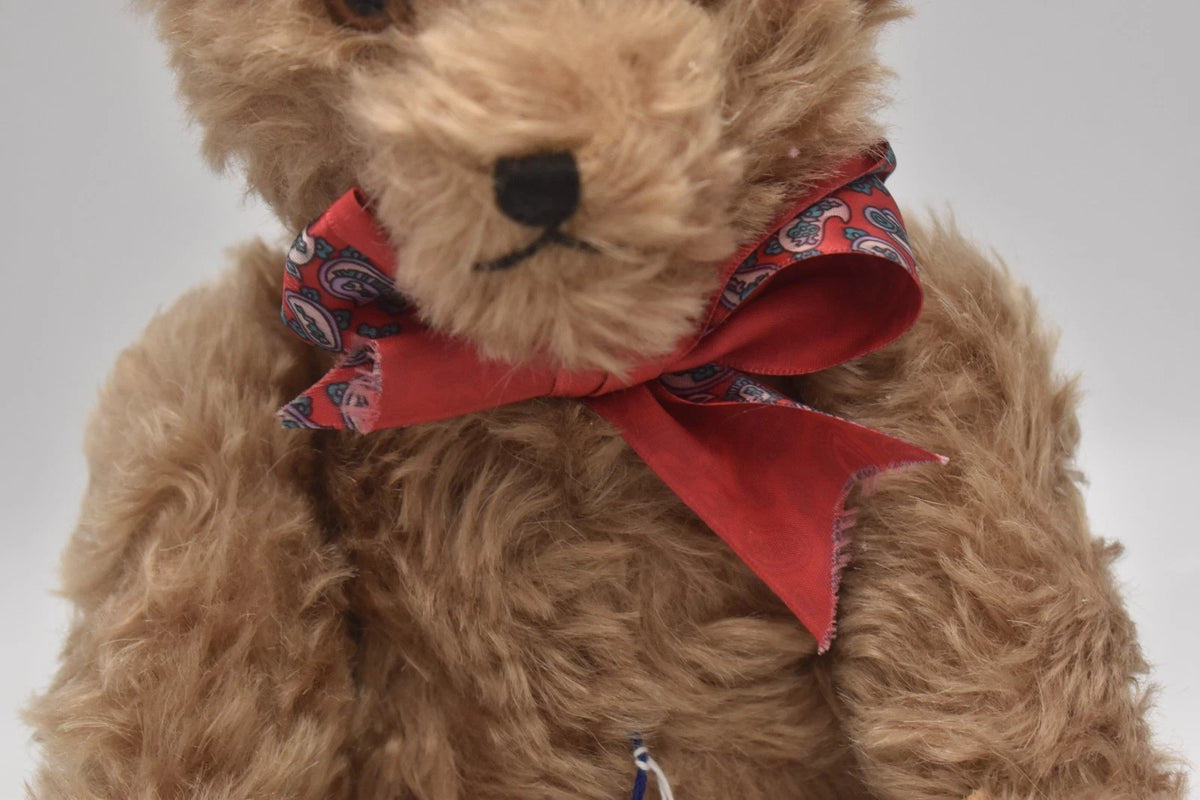 Vintage Clemens Mohair Teddy Bear Limited Edition Brown Fully Jointed Growler