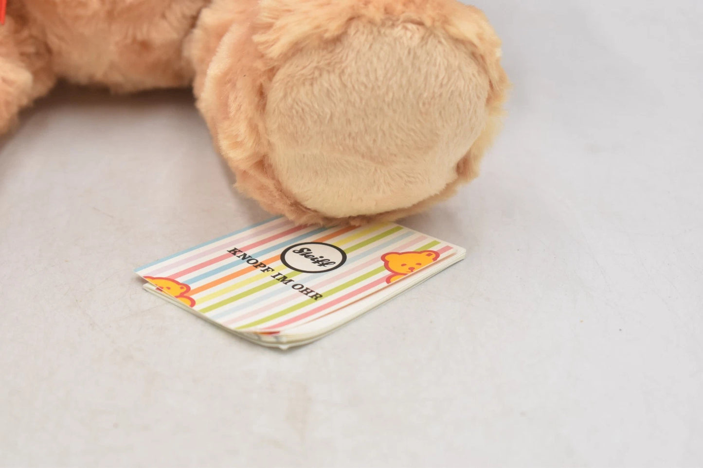 Steiff Cosy Golden Brown Teddy Year Bear 2020 113475 Red Ribbon Tagged