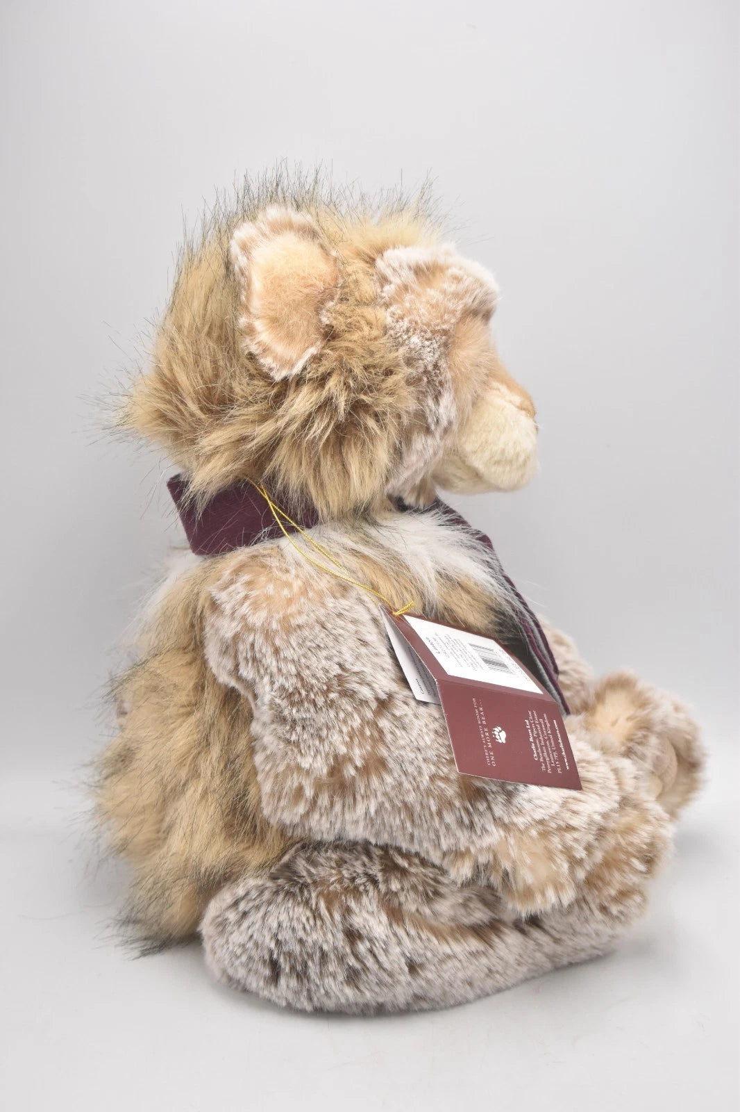 Charlie Bears Linton Teddy Bear Retired Tagged Isabelle Lee Designed
