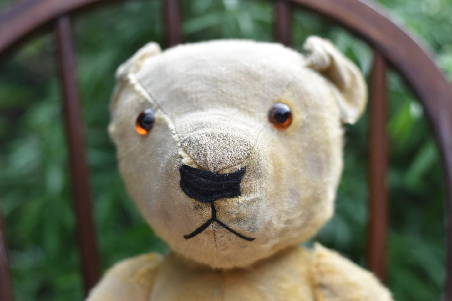 Vintage 1930s Chad Valley Magna Bear – With Foot Label – 50cm – Fully Jointed