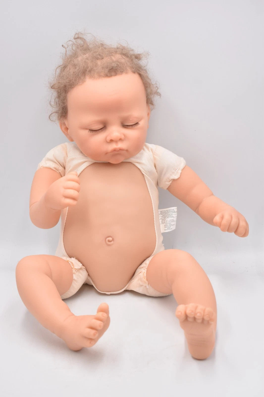 Ashton Drake So Truly Real Linda Murray Vinyl Baby Doll Brown Hair 46cm