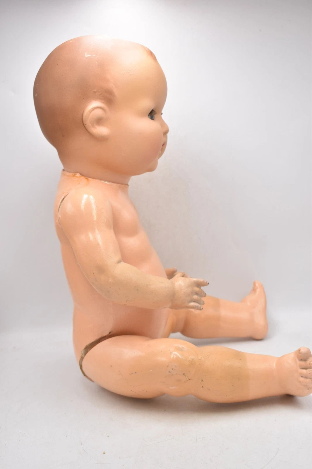 Antique Armand Marseille 518 Large Bisque Head Doll 64cm Sleep Eyes Blinking