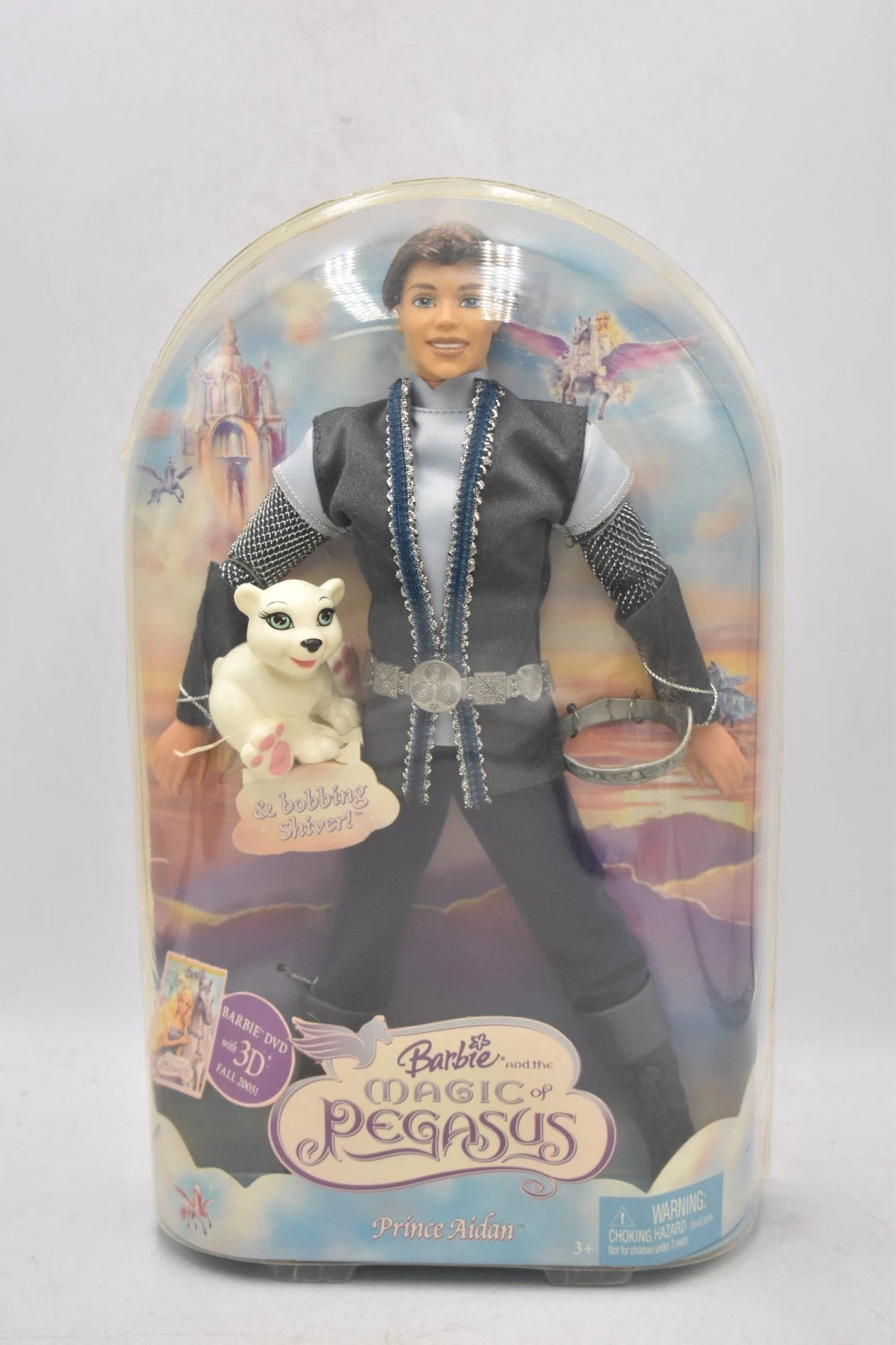 Mattel Barbie and the Magic of Pegasus – Prince Aidan & Shiver (2005) NRFB