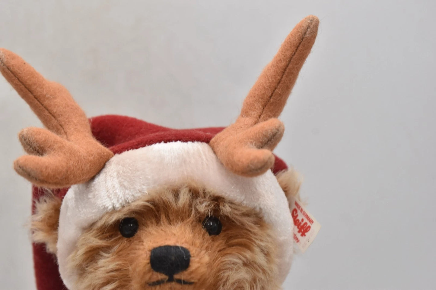 Steiff 021732 Reindeer Teddy Bear 2016 Mohair – Limited Edition 30cm