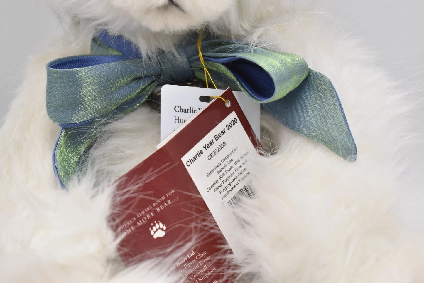 Charlie Bears Year Bear 2020 Teddy Bear Retired Tagged Isabelle Lee